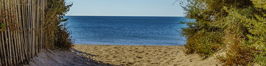 La plage naturiste de Sérignan