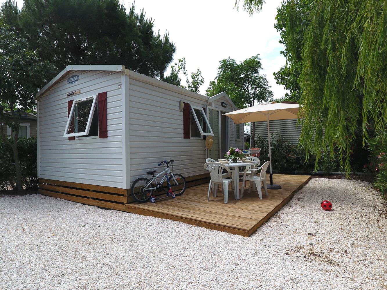 Mobilhome CONFORT (climatisation + tv)