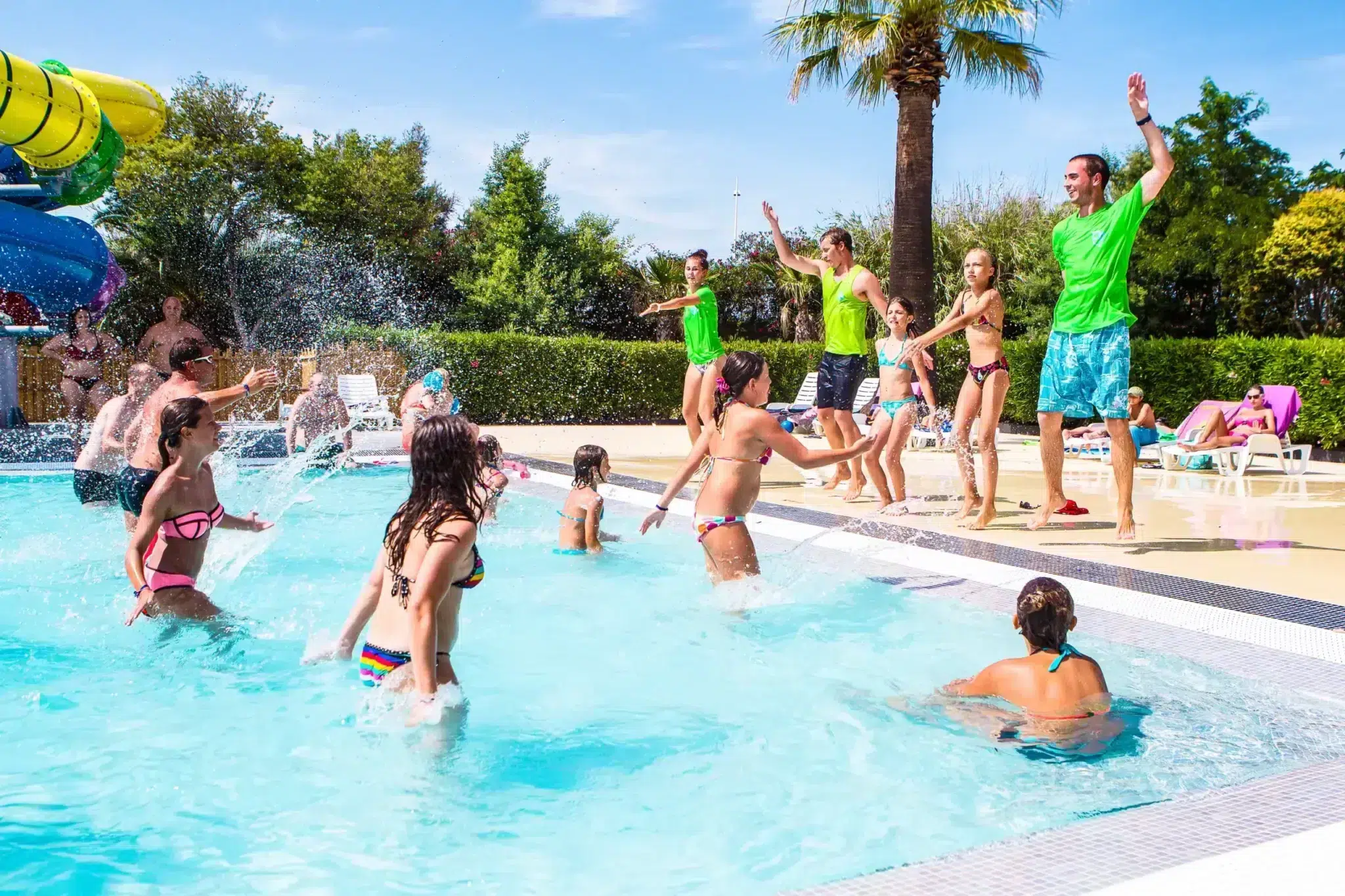 Camping avec jeux piscine et animations à Marseillan