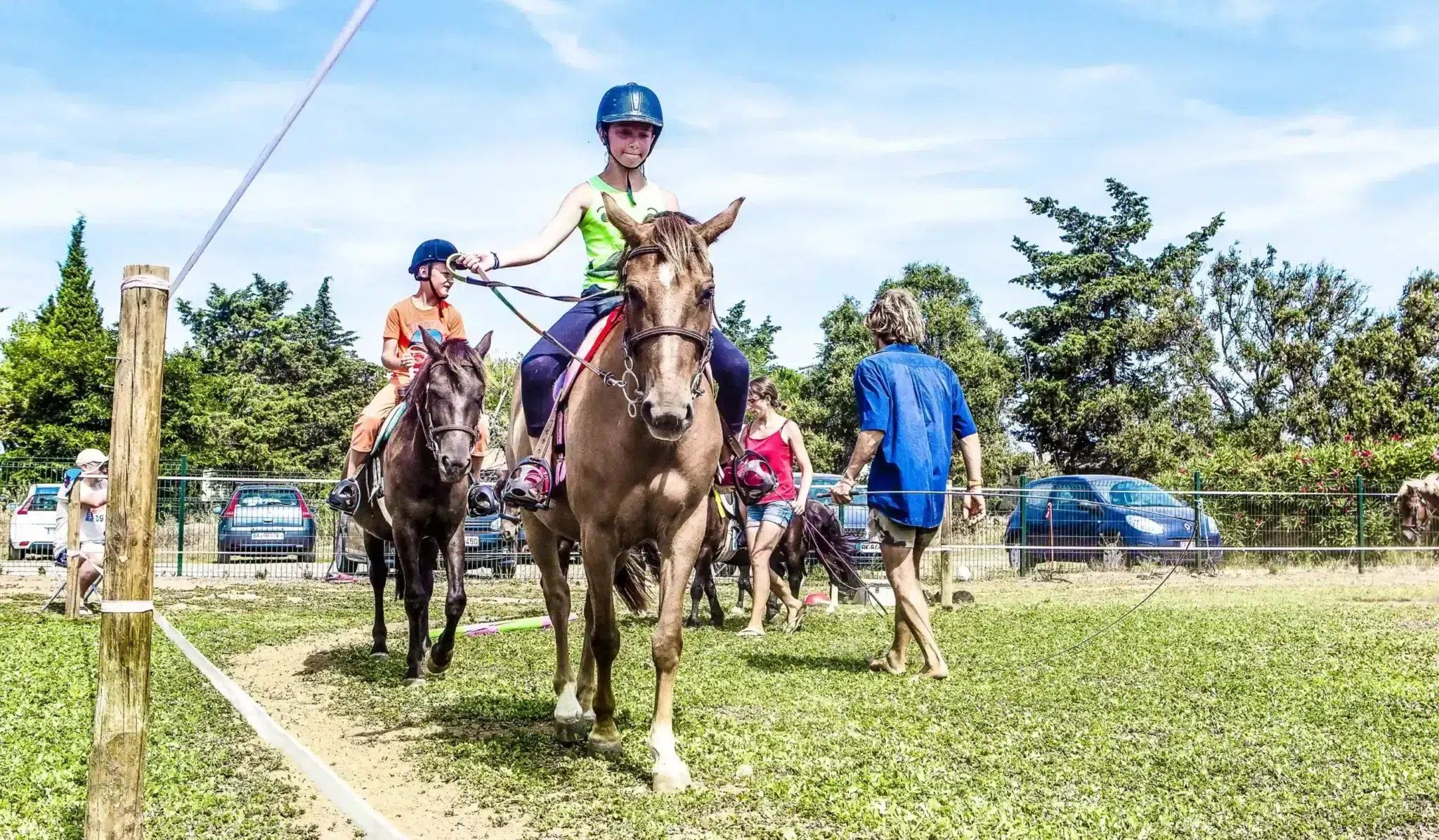 camping with equestrian center