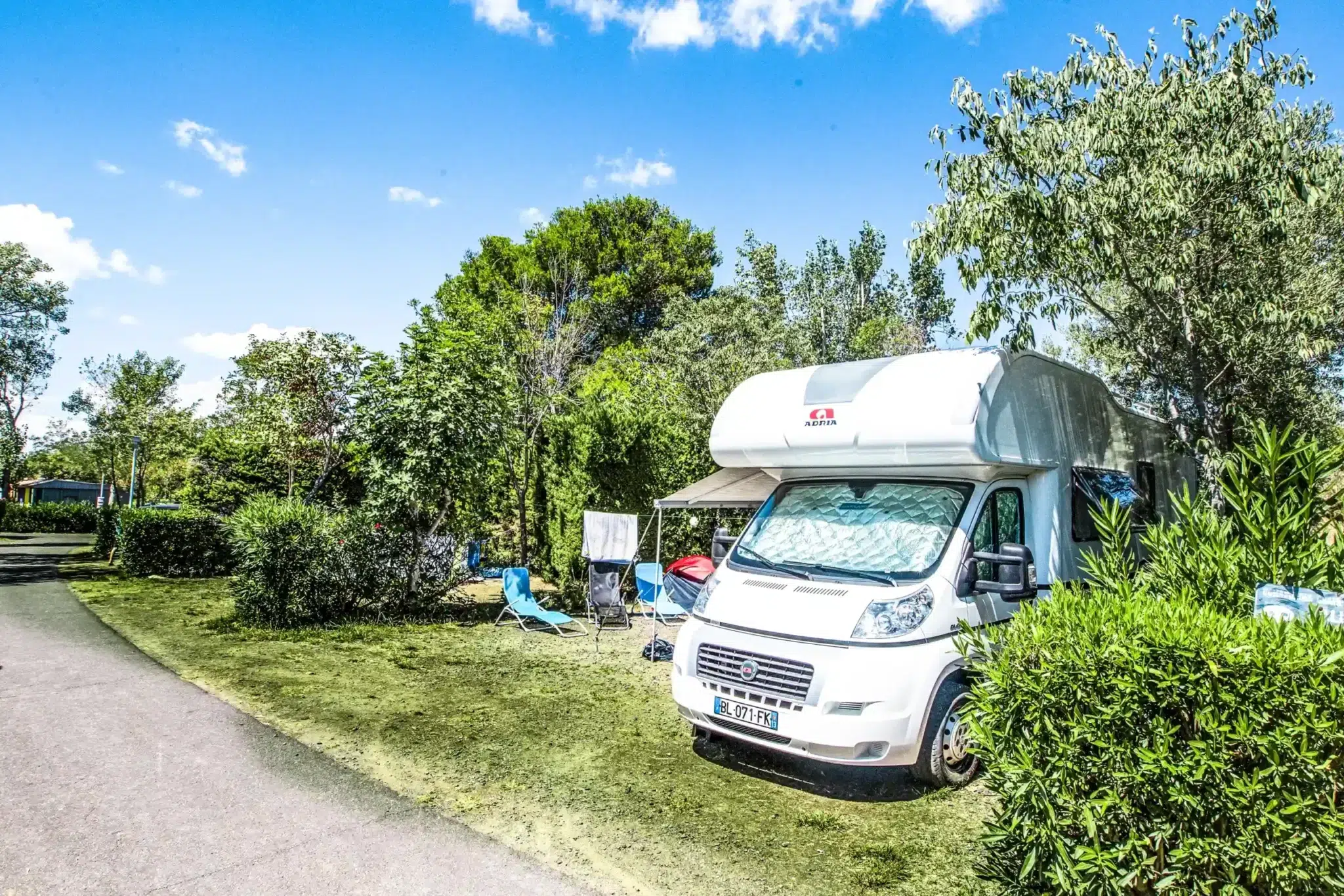 emplacement camping car herault