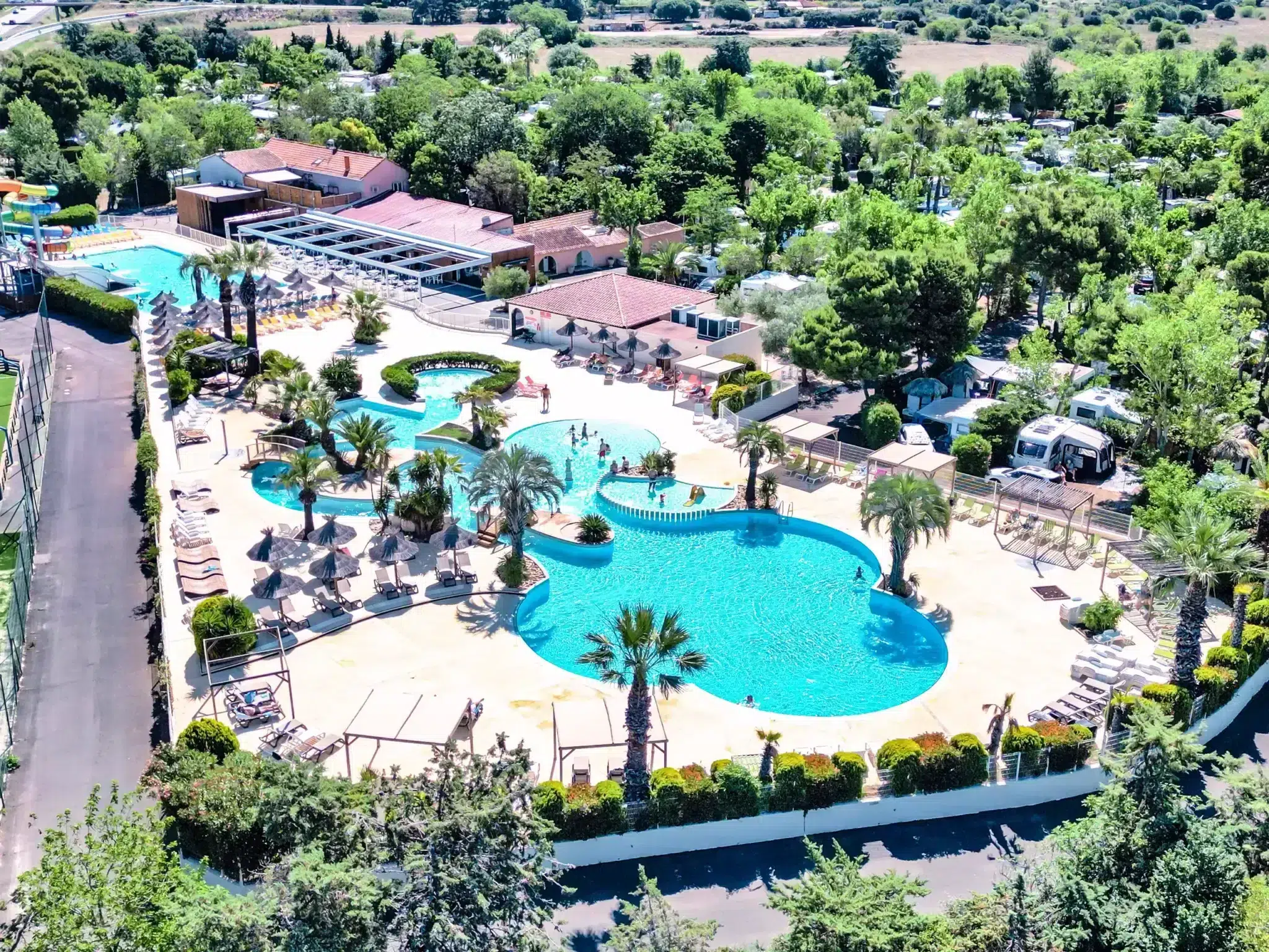 small family campsite hérault