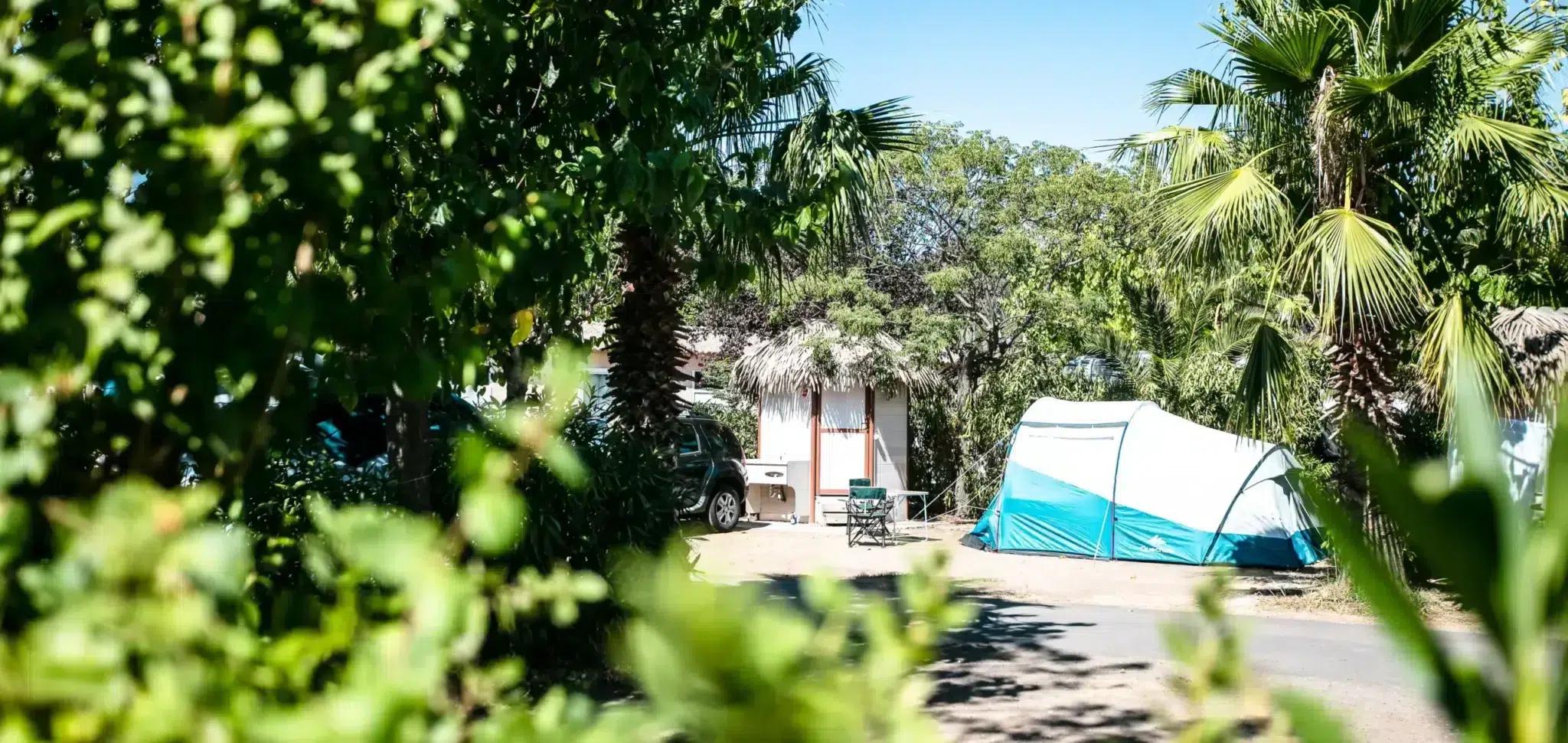 privé sanitair camping vias